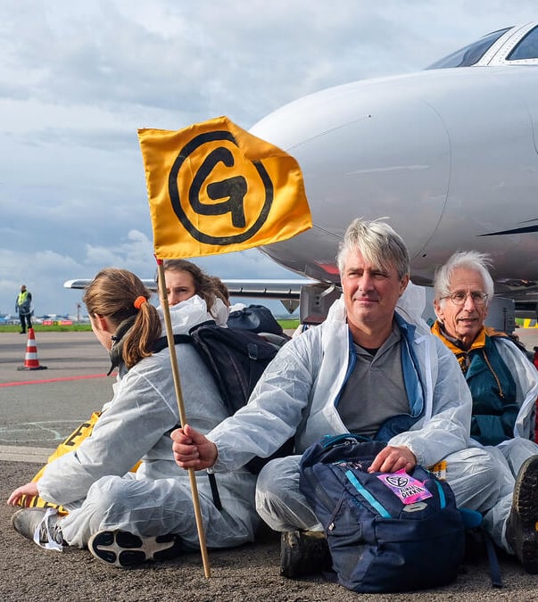 Actievoeren tegen de luchtvaart met Code Rood