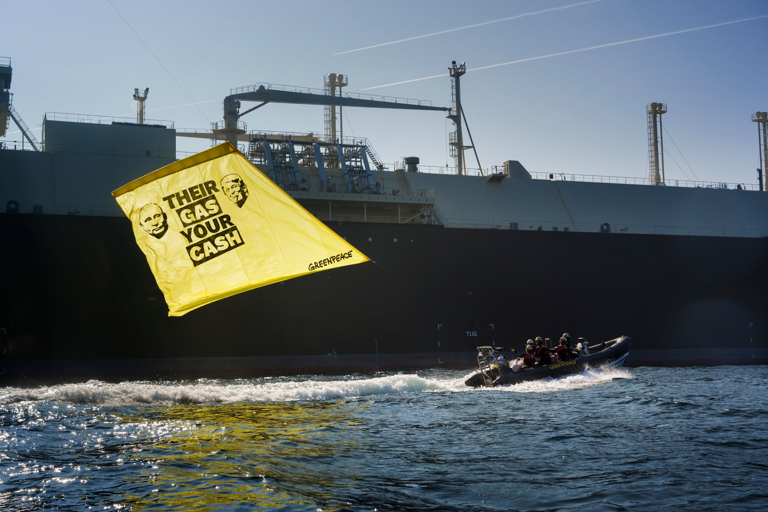 La Belgique freine l’interdiction européenne du gaz russe : Greenpeace et Bond Beter Leefmilieu réagissent