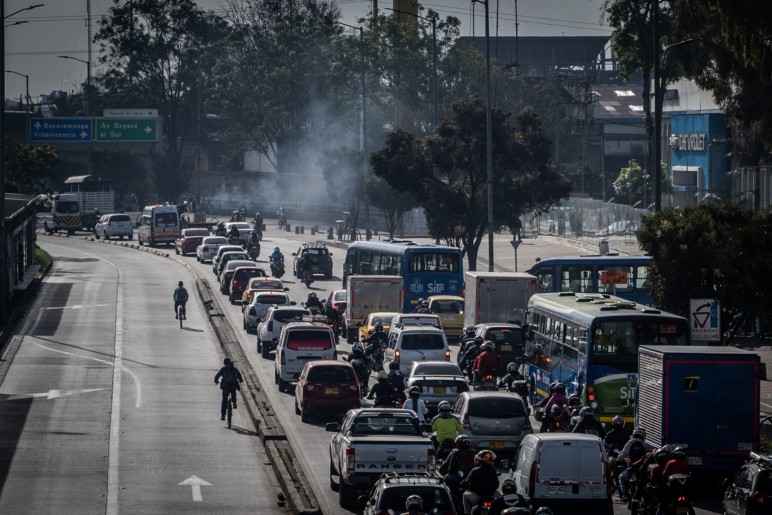 La calidad del aire en Colombia sigue siendo una amenaza para la salud pública