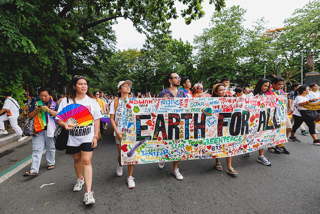 Pride Festival and March in Quezon City. © Jilson Tiu / Greenpeace
