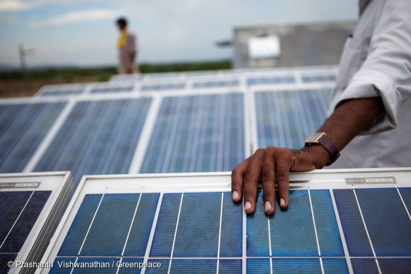 Solar-powered Reverse Osmosis Plant