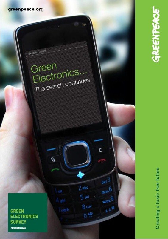 Green Electronics: the search continues…