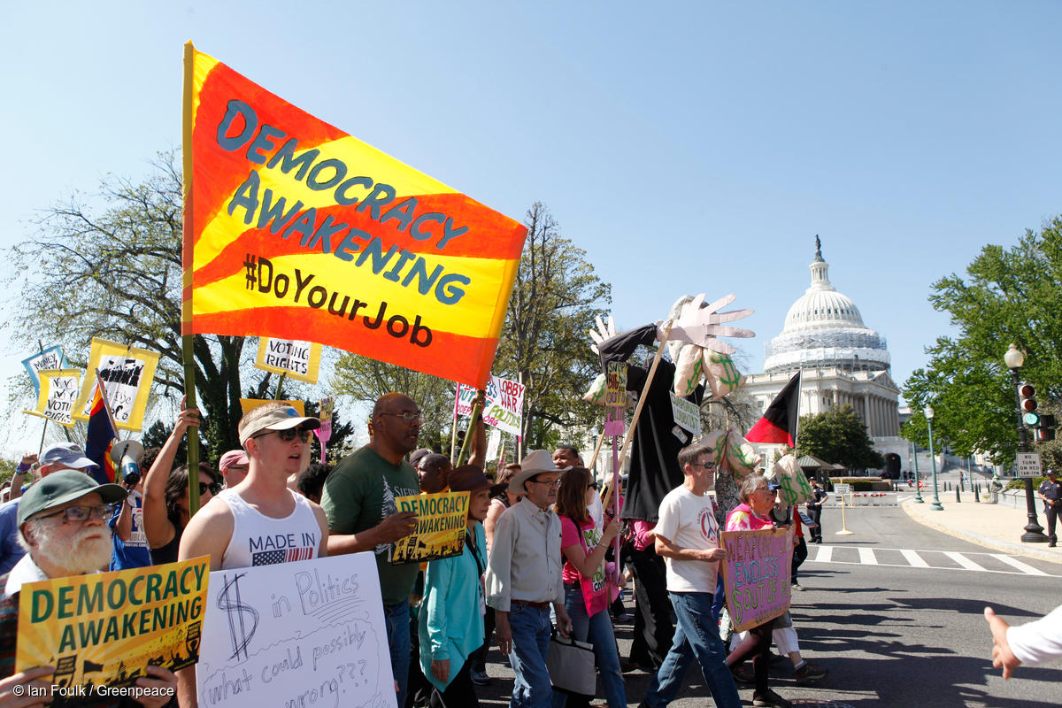 Greenpeace Report: Dollars vs. Democracy